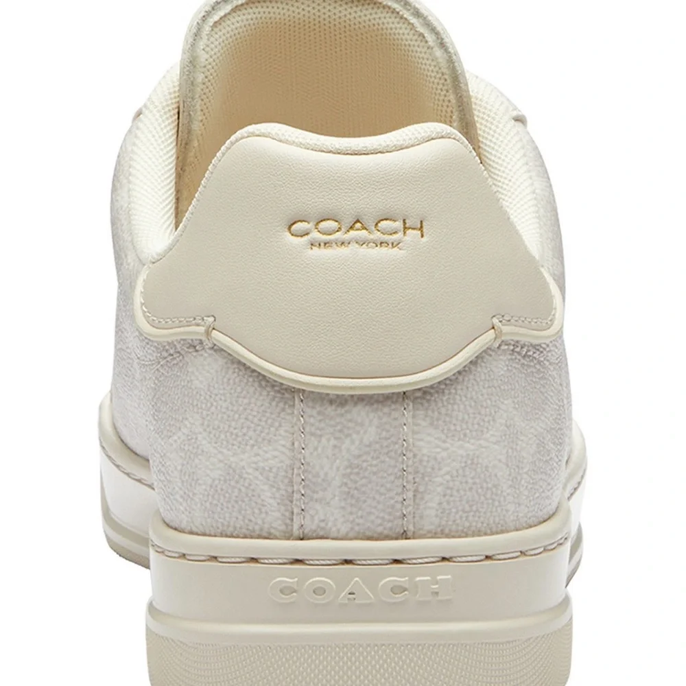 Coach Cream Low-Top Sneakers - Picture 4 of 7